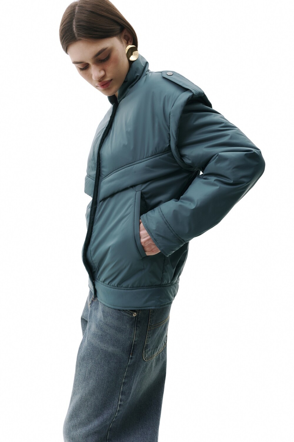 Jacket vintage azure